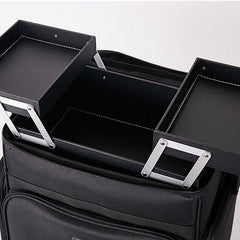 Professional Makeup Storage Vanity Fabric Trolley with wheels