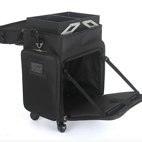 Professional Makeup Storage Vanity Fabric Trolley with wheels