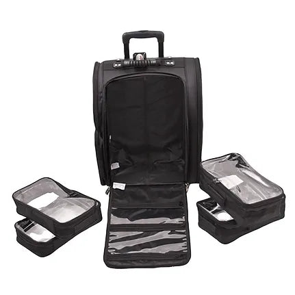 Nylon Soft Makeup Vanity trolley with wheels- Model HZB 03