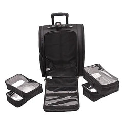 Nylon Soft Makeup Vanity trolley with wheels- Model HZB 03