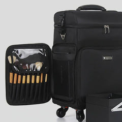 Professional Makeup Storage Vanity Fabric Trolley with wheels