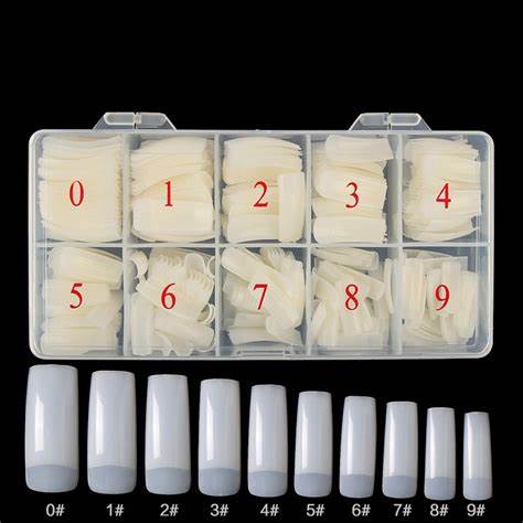 500Pcs Natural False Nails Tips