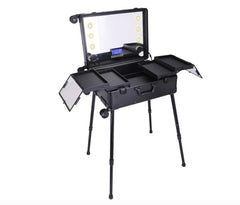 Makeup vanity with Mirror, Bluetooth and LED Lights