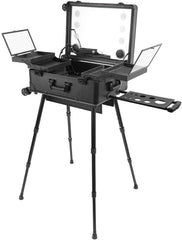 Makeup vanity with Mirror, Bluetooth and LED Lights